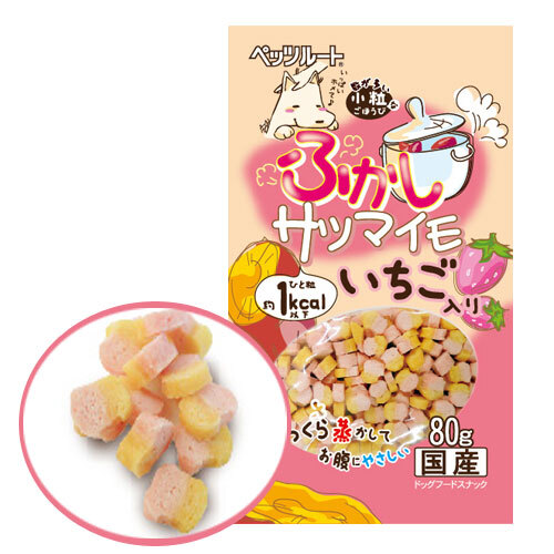 ふかしサツマイモいちご入り８０ｇ