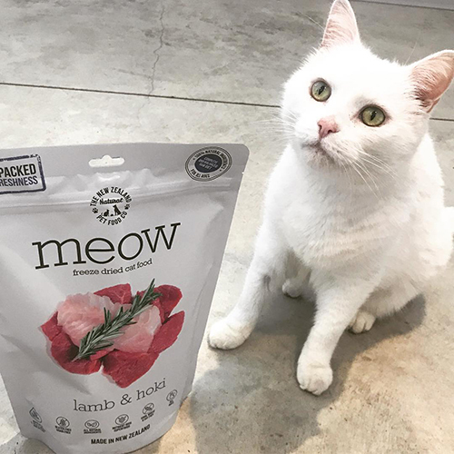 ＭＥＯＷミャウフリーズドライキャットフードラム＆ホキ５０ｇ