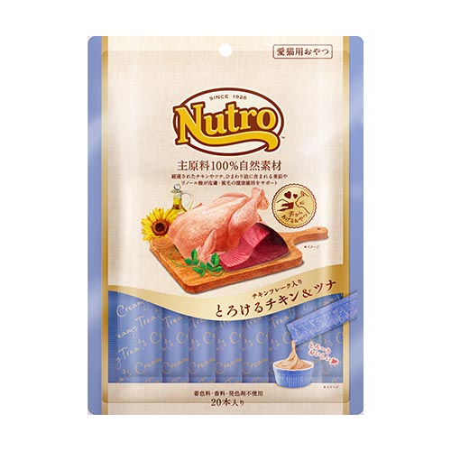 ニュートロ　とろけるチキン＆ツナ　２０本入り