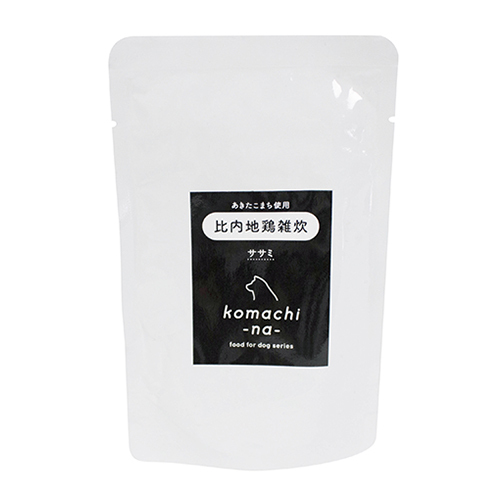 ｋｏｍａｃｈｉ−ｎａ−　比内地鶏雑炊　ささみ　８０ｇ