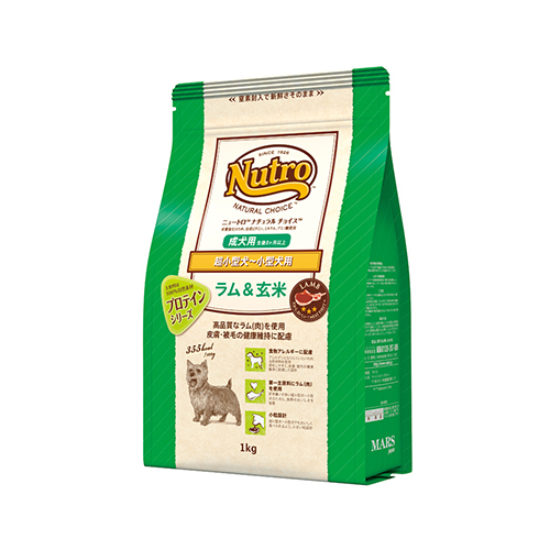 ニュートロナチュラルチョイス　ラム＆玄米　超小型犬〜小型犬用　成犬用　１ｋｇ