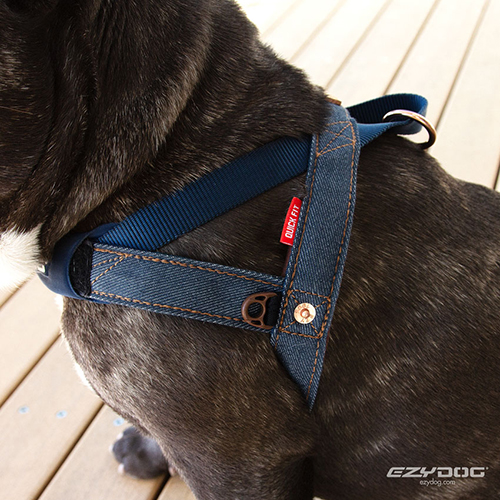 ＥＺＹＤＯＧ　クイックハーネス　デニム　Ｓ