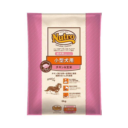 ニュートロナチュラルチョイス　チキン＆玄米　小型犬用　成犬用　６ｋｇ