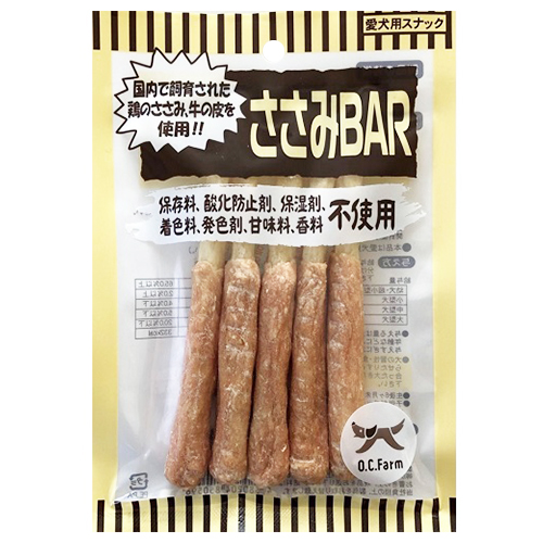 オーシーファームささみＢＡＲ　５本