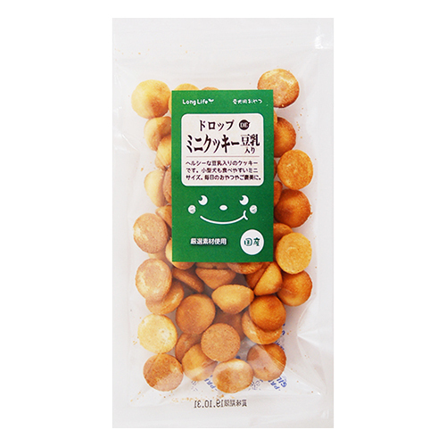 ロングライフ　ドロップＤＥミニクッキー　豆乳入　４０ｇ