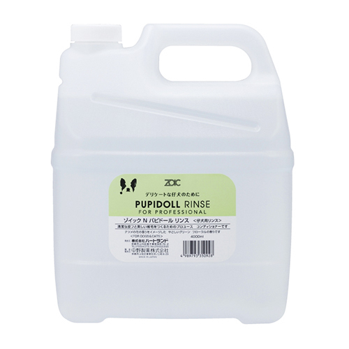 ゾイックＮ　パピドールリンス　４０００ｍｌ