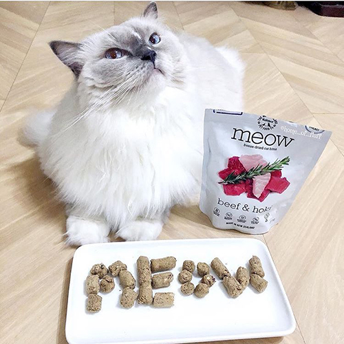 ＭＥＯＷミャウフリーズドライキャットフードビーフ＆ホキ５０ｇ