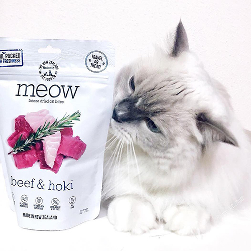ＭＥＯＷミャウフリーズドライキャットフードビーフ＆ホキ５０ｇ