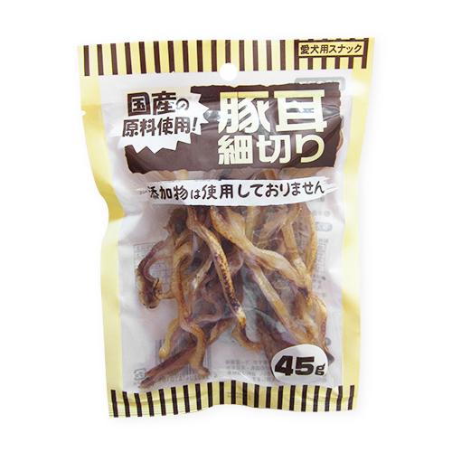 オーシーファーム豚耳細切り４５ｇ