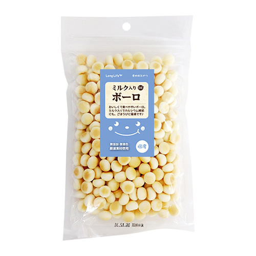 ロングライフ　ミルク入りＤＥボーロ　８０ｇ