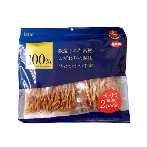 １００％ササミ細切り　２２０ｇ（１１０ｇ×２）