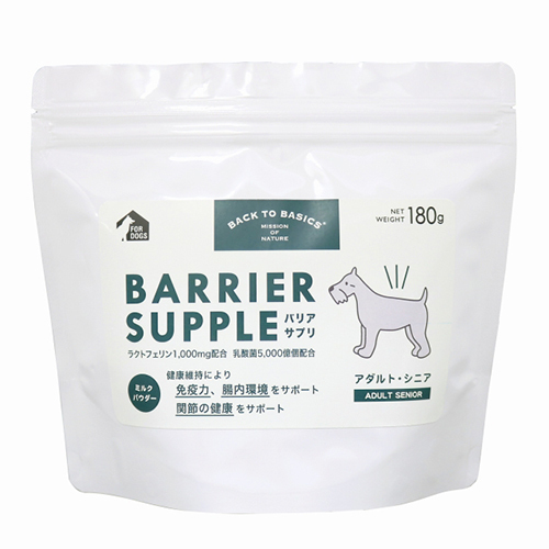 バリアサプリ　アダルトシニア　１８０ｇ