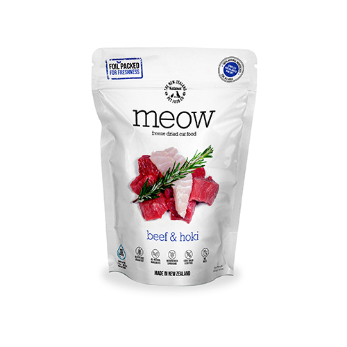 ＭＥＯＷミャウフリーズドライキャットフードビーフ＆ホキ２８０ｇ