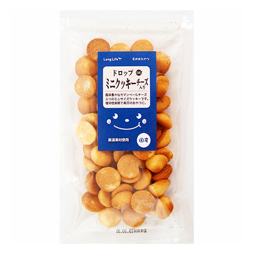 ロングライフ　ドロップＤＥミニクッキー　チーズ入　４０ｇ