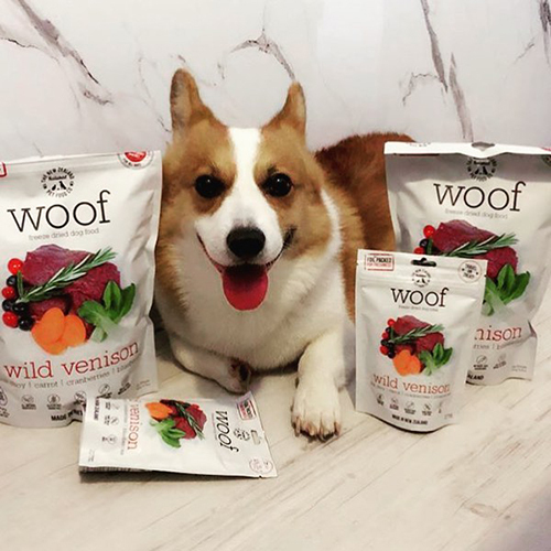ＷＯＯＦ　ワフ　フリーズドライドッグフード　ワイルドベニソン　５０ｇ