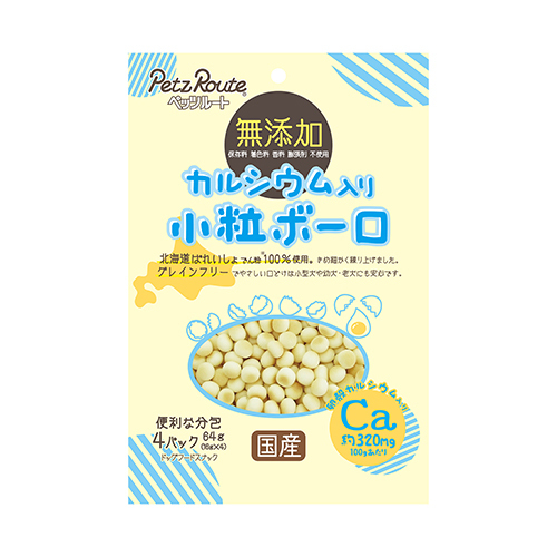 ＰＥTＺ　カルシウム入小粒ボーロ　６４ｇ