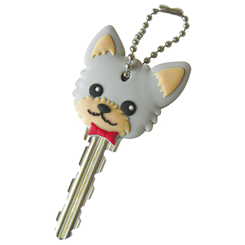 ペットキーカバー　犬　ヨークシャーテリア　ショート
