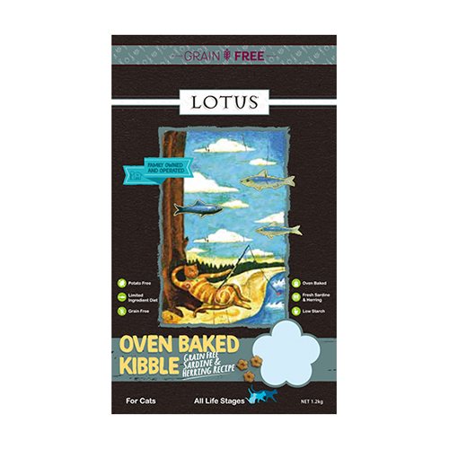 ロータス　キャット　グレインフリー　フィッシュレシピ　１．２ｋｇ