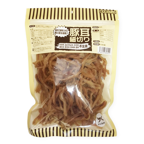 オーシーファーム　豚耳細切り　３００ｇ