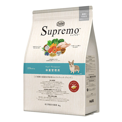 ニュートロ　シュプレモ　体重管理用　成犬用　４ｋｇ