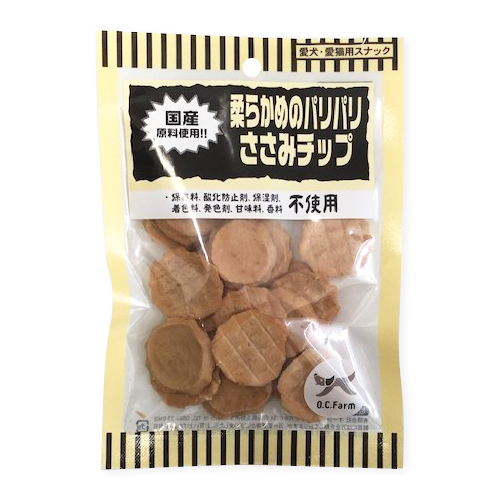 ＯＣ　柔らかめのパリパリささみチップ　４５ｇ