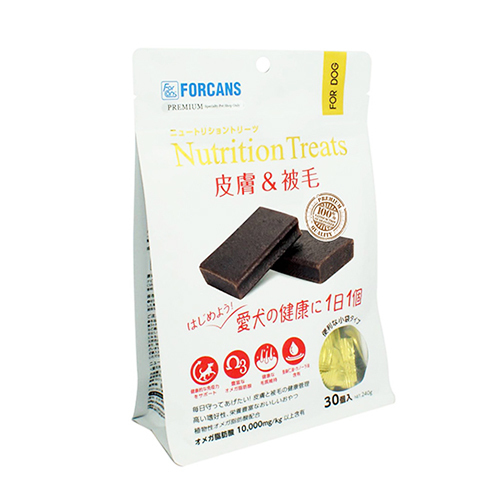 ニュートリショントリーツ　皮膚＆被毛２４０ｇ