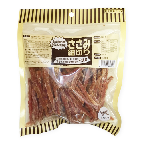 オーシーファーム　ささみ細切り　２８０ｇ