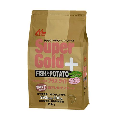 スーパーゴールド　フィッシュ＆ポテトプラスライト　肥満ケア・関節ケア用　８００ｇ
