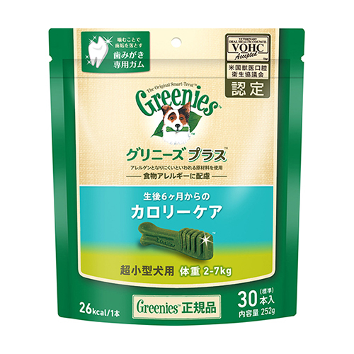 グリニーズプラス　カロリーケア　超小型犬用　２−７ｋｇ　３０Ｐ