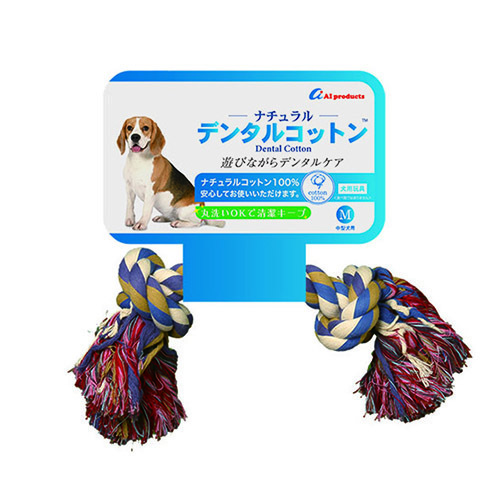 ナチュラル　デンタルコットン　Ｍ　カラー