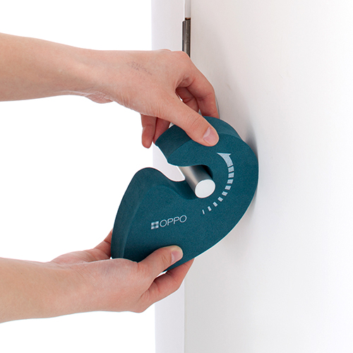 ＯＰＰＯ　ＫｎｏｂＬｏｃｋ　ブルーグリーン