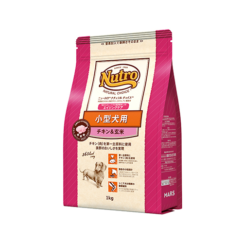 ニュートロナチュラルチョイス　チキン＆玄米　小型犬用　エイジングケア　１ｋｇ