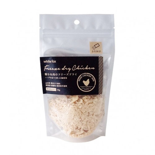 鶏むね肉のフリーズドライふりかけ　猫　４５ｇ