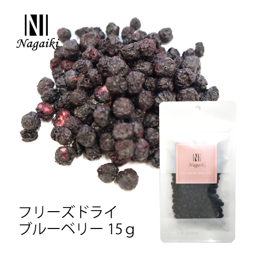 ネット販売禁止商品　Ｎａｇａｉｋｉ　フリーズドライブルーベリー　１５ｇ