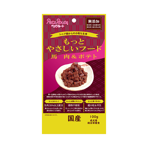 もっとやさしいフード　馬肉＆ポテト　１００ｇ