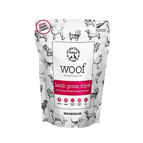 ＷＯＯＦ　ワフ　ラムグリーントライプｗｉｔｈ緑イ貝　４０ｇ