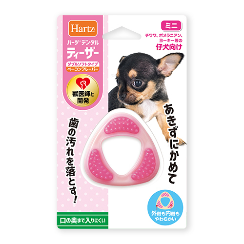 ハーツ　デンタル　ティーザー　ダブルソフトタイプ　仔犬用　３ｋｇ未満　ミニ