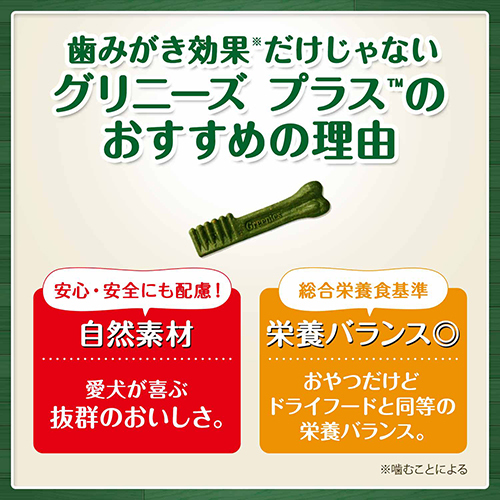 グリニーズプラス　成犬用　大型犬用　２２−４５ｋｇ　６Ｐ