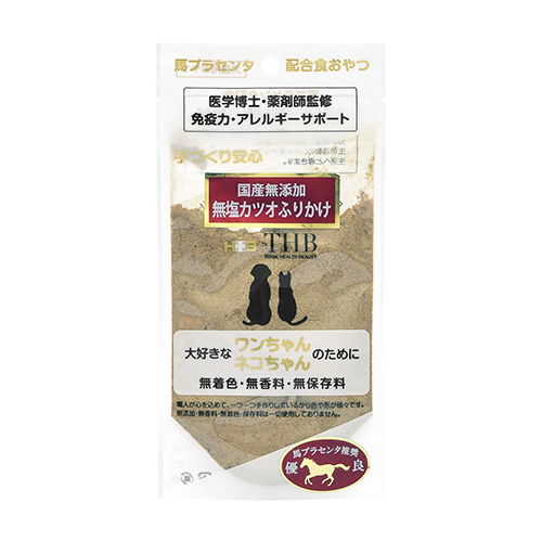 馬プラセンタ　無加塩カツオ　ふりかけ　３５ｇ　犬猫用