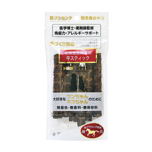 馬プラセンタ　牛スティック　３５ｇ　犬猫用