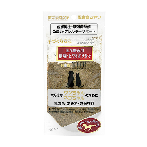馬プラセンタ　無加塩トビウオ　ふりかけ　３５ｇ　犬猫用