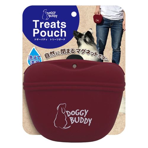 ドギーバディ　トリーツポーチ　ブラウン