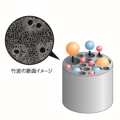 竹炭の猫砂　抗菌プラス７
