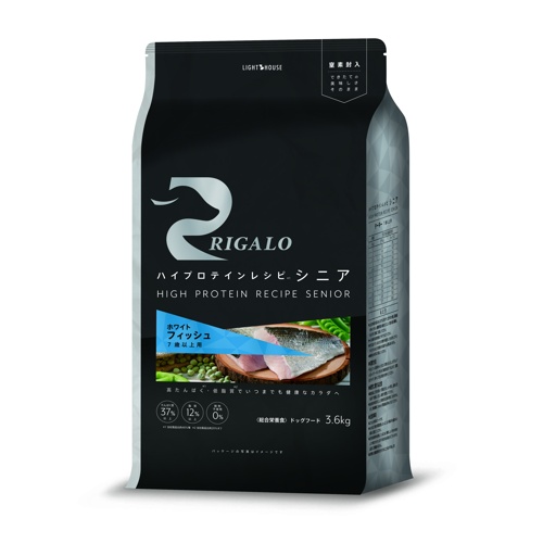 リガロ　ハイプロテインレシピ　７歳以上用　フィッシュ　３．６ｋｇ