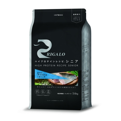 リガロ　ハイプロテインレシピ　７歳以上用　フィッシュ　３．６ｋｇ
