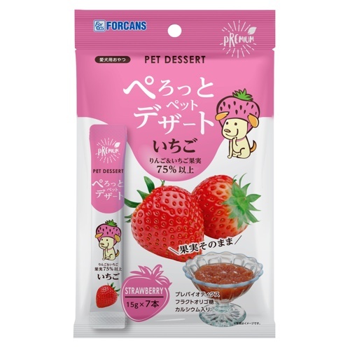 ぺろっとペットデザート　いちご