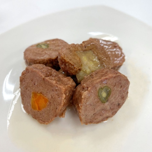 ｍｏｔ！　やわらか鹿肉　国産野菜と鹿肉ロール　６個