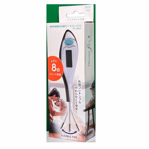 動物用直腸式体温計サーモフレックス２