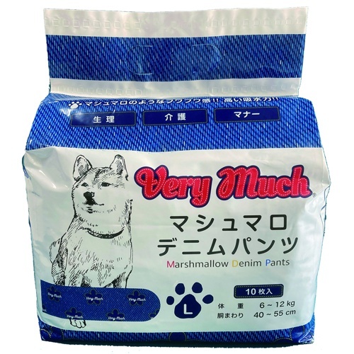 Ｖｅｒｙ　ｍｕｃｈ　マシュマロデニムパンツ Ｌ　１０枚