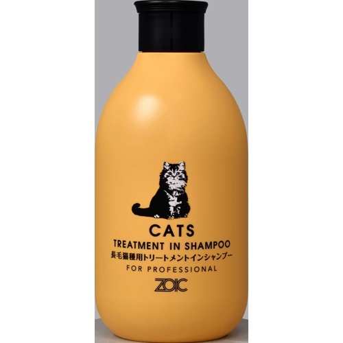 ゾイック　Ｎ　キャッツ　トリートメントインシャンプー　ロング（長毛猫種用）　３００ｍｌ